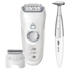 Эпилятор Braun 7561 Silk-epil 7 + триммер белый