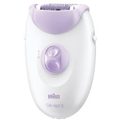 Эпилятор Braun 3170 Silk-epil 3 белый/лиловый