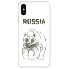 Чехол Mitya Veselkov IP10.MITYA-036 для Apple iPhone X медведь