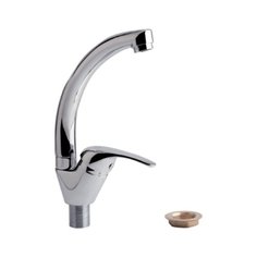 Смеситель для кухни (мойки) Ростовская Мануфактура Сантехники SL128-011F однорычажный хром