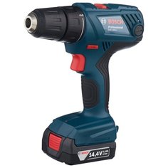 Аккумуляторная дрель-шуруповерт BOSCH GSR 140-LI 1.5Ah x2 Case 50 Н·м синий/черный