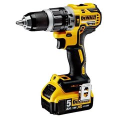 Ударная аккумуляторная дрель-шуруповерт DeWALT DCD796P2 460 Вт 70 Н·м желтый/черный