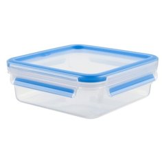 EMSA Контейнер CLIP & CLOSE квадратный 508536 синий/прозрачный