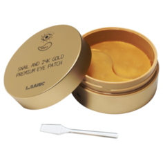 LSanic Гидрогелевые патчи Snail and 24k gold premium eye patch (60 шт.) L’Sanic