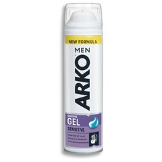 Гель для бритья Sensitive Arko, 200 мл