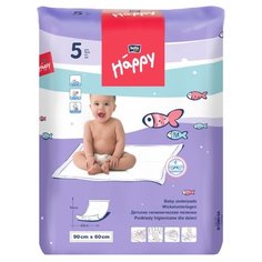 Одноразовые пеленки Bella Baby happy 60x90 5 шт.