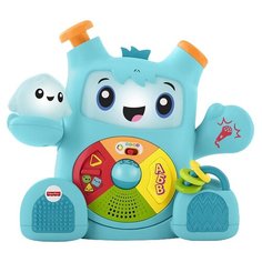Интерактивная развивающая игрушка Fisher-Price Смейся и учись. Роккит и Спарки (FXD10) синий