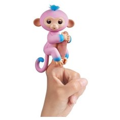 Интерактивная игрушка робот WowWee Fingerlings Ручная обезьянка Двухцветная Канди