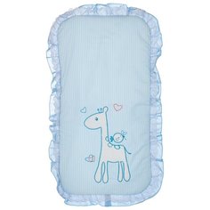 Комплект для прогулочной коляски Fairy Жирафик голубой