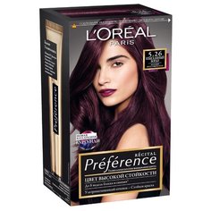 LOreal Paris Recital Preference стойкая краска для волос, 5.26, Изысканный Бордо