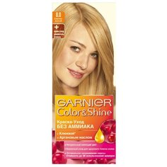 GARNIER Color & Shine краска-уход для волос, 8.0, Светло-русый