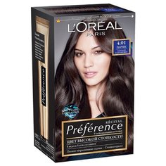 LOreal Paris Recital Preference стойкая краска для волос, 4.01, Париж