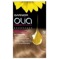 Olia cтойкая крем-краска для волос, 7.0, Русый