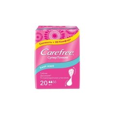 Carefree прокладки ежедневные Fresh scent 20 шт.