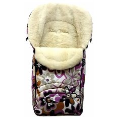 Конверт-мешок Womar Excluzive в коляску 95 см 17 цветки
