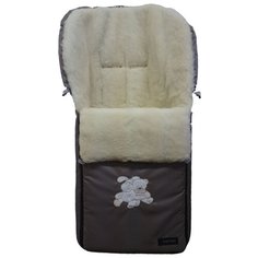 Конверт-мешок Womar Aurora в коляску 95 см темно-бежевый