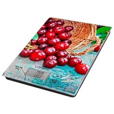 Кухонные весы Lumme LU-1342 садовая вишня