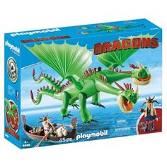 Набор с элементами конструктора Playmobil Dragons 9458 Забияка и Задирака