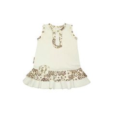 Платье lucky child размер 28 (98-104), экрю