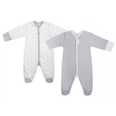 Комбинезон lucky child размер 24 (74-80), серый