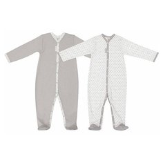 Комбинезон lucky child размер 18 (56-62), молочный