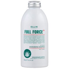OLLIN Professional шампунь Full Force Moisturizing Увлажняющий против перхоти с экстрактом алоэ 300 мл