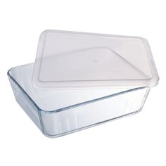 Форма для запекания стеклянная Pyrex 241P000 (19х14х4 см) прозрачный