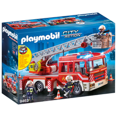 Набор с элементами конструктора Playmobil City Action 9463 Пожарная служба: Пожарная Лестница