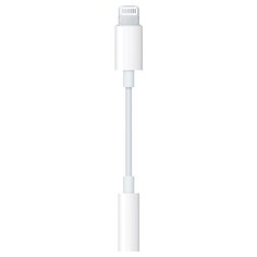 Переходник Apple Lightning - mini jack 3.5 (MMX62ZM/A) белый
