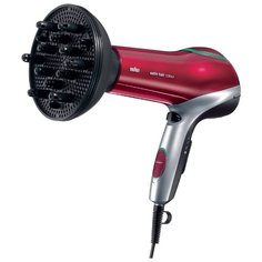 Фен Braun HD 770 Satin Hair 7 красный/черный