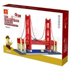 Конструктор Wange Worlds Great Architecture 8023 Мост Золотые ворота