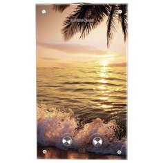 Проточный газовый водонагреватель Superflame SF0120 10L Glass, пляж