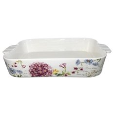 Форма для запекания МФК MFK07020 (35.5х23х6.6 см) белый/розовый/голубой/зеленый/коричневый