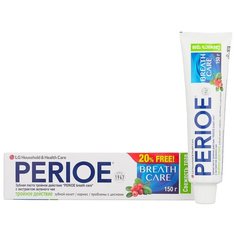Зубная паста Perioe Breath Care Тройное действие Экстракт зеленого чая, 150 г