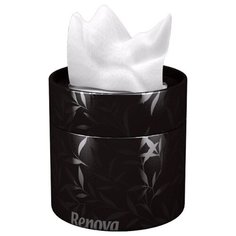 Салфетки Renova Tube Black 16 х 19 см, 40 шт.