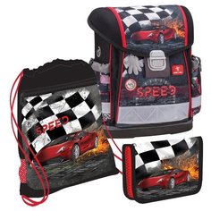 Belmil Ранец Classy Sec 1 с наполнением (403-13/641/SET), черный