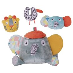 Набор мягких игрушек Ebulobo Слонёнок Зигги и его друзья 20 см
