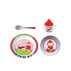 Комплект посуды Ebulobo Красная Шапочка (04EB0016new)