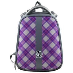 BG Рюкзак Junior School SBJ 2757, серый/фиолетовый BG®