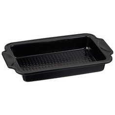 Форма для запекания стальная Attribute Wiltone ABF204 (36х23х4.8 см) черный