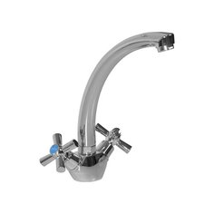 Смеситель для кухни (мойки) Mixline ML09-032 двухрычажный хром