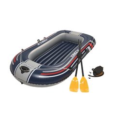 Надувная лодка Bestway 61083 черный/серый/красный