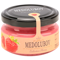 Крем-мед Medolubov с клубникой 100 мл