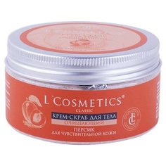 LCosmetics Крем-скраб для тела Очищающий персик 200 мл