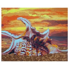 Color Kit Набор алмазной вышивки-раскраска Жаркий закат (RA005) 50х40 см