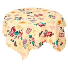 Скатерть Текстильная лавка Париж (Скр_180) 150х180 см ваниль