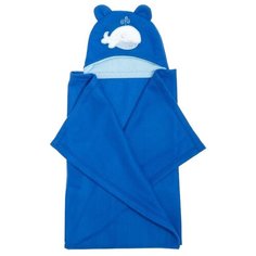 Плед Guten Morgen Кит 70х100 см голубой