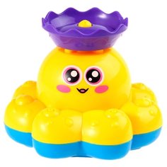 Игрушка для ванной BRADEX Фонтан-осьминожка жёлтый