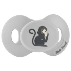 Пустышка силиконовая ортодонтическая Elodie Details Pepe Mini 0-6 м (1 шт.) серый