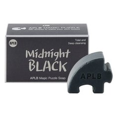 APLB мыло против черных точек для глубокого очищения Magic Puzzle Midnight Black, 23 г